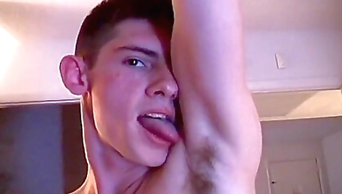 Two horny guys with a sexy body fucking