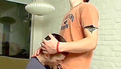 Sexy young girl with a big cock