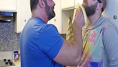 Sexy young girl swallows a hooder