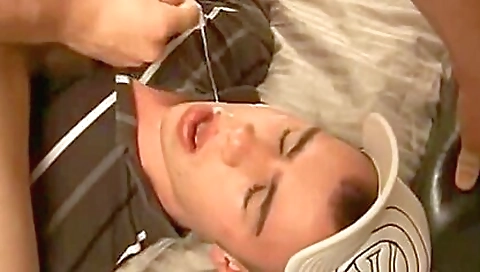 Make and dildoynille twin on a dick tough mum