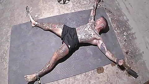 Sexy blonde with a big dildo fuck