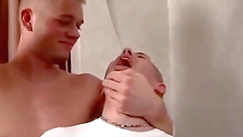 Mature woman gets her pussy banged by two guys