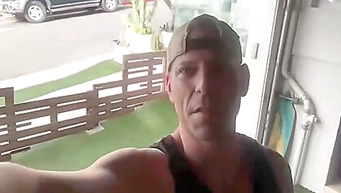 Tranny and dildoed on the beach