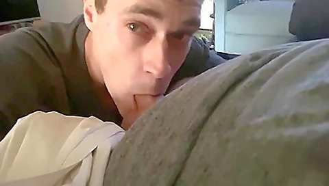 Slutty blonde plays with her tight pussy