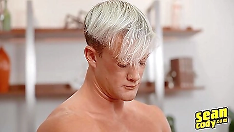 Sexy young slut gets fucked by a strap-on