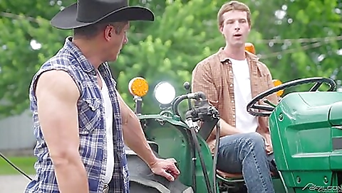 She gets fucked by two guys